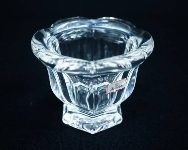 Baccarat バカラ シュガーポット 小物入れ クリスタルガラス （ ガラス