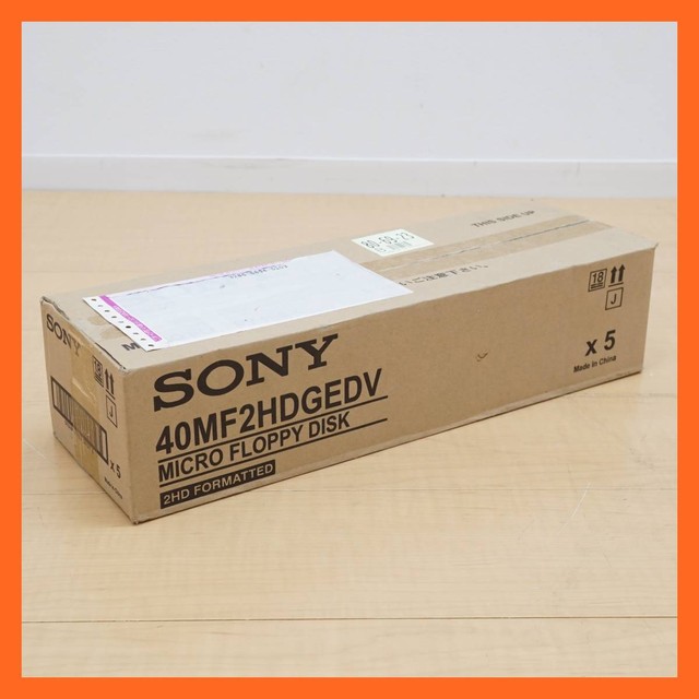 ソニー 3.5型 フロッピーディスク 40MF2HDGEDV 40枚入×5