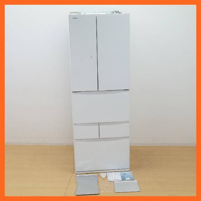 【東芝】VEGETA 6ドア 冷凍冷蔵庫 509L GR-R510FH (EW)/岡山市出張買取