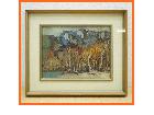 油彩 田代勝「上高地」 額寸51.5× 60.7cm 1966年 秋 絵画 インテリア 風景画の詳細ページを開く