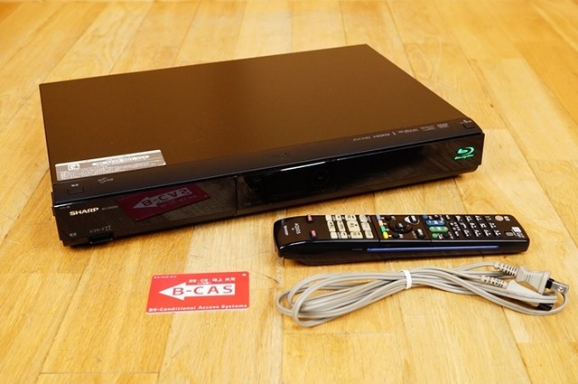 シャープ HDD内蔵 BDレコーダー