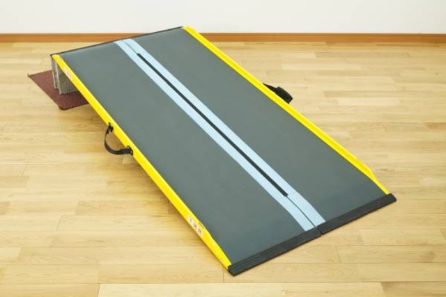 DUNSLOPE Lite 段差解消スロープ　165cm 車いす用可搬形スロープ ダンスロープライトスリム 長さ165cm