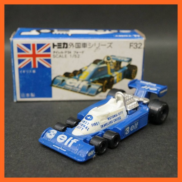 トミカ F32 タイレル P34 フォード イギリス車 1 52 青箱 日本製