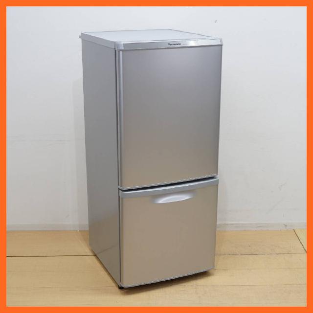 パナソニック 2ドア 冷凍冷蔵庫 138L NR-B148W S 大きめ冷凍室 お 