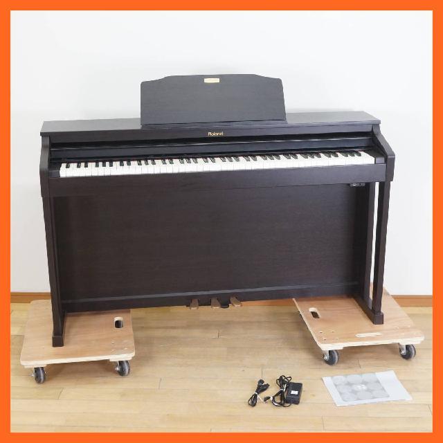 ローランド/Roland 電子ピアノ HP504 日本製 ローズウッド調仕上げ 88鍵 スライド式鍵（電子ピアノ）の買取価格 （ID