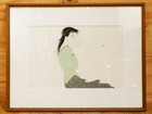 梅吉 中島潔 「風の想い」 版画 美人画 額装 直筆サインの詳細ページを開く