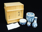 京焼 二代 手塚玉堂造 祥瑞写 皆具 茶道具 共箱の詳細ページを開く