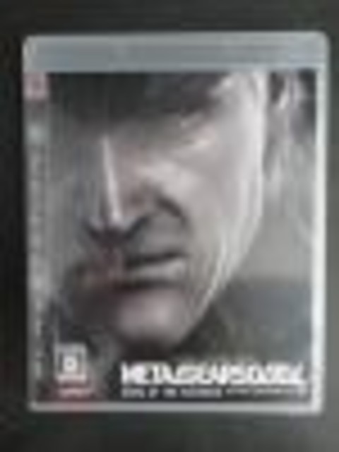 PS3ソフト メタルギアソリッド4