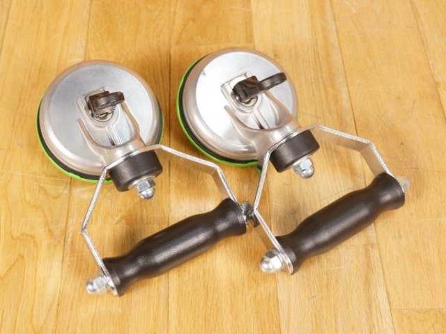 運搬用吸盤 ハンド吸着盤 2個セット 115mm 厨房機器・店舗用品