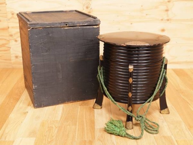 時代物 行器 漆塗り ほかい シントコ 外居 