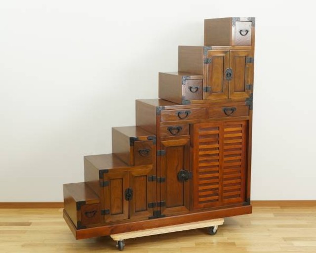 民芸調 階段箪笥 箱階段 収納家具 両面収納 インテリア 家具 その他家具 の買取価格 Id おいくら