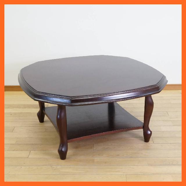 マルニ/maruni ベルサイユ 猫脚 ローテーブル 幅約96cm 八角 ソファテーブル リビング