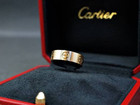 Cartier 18Kラブリングの詳細ページを開く