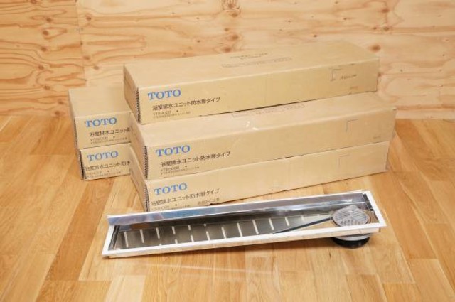 浴室排水ユニット toto 中古 新品 TOTO排水マス 浴室排水ユニット