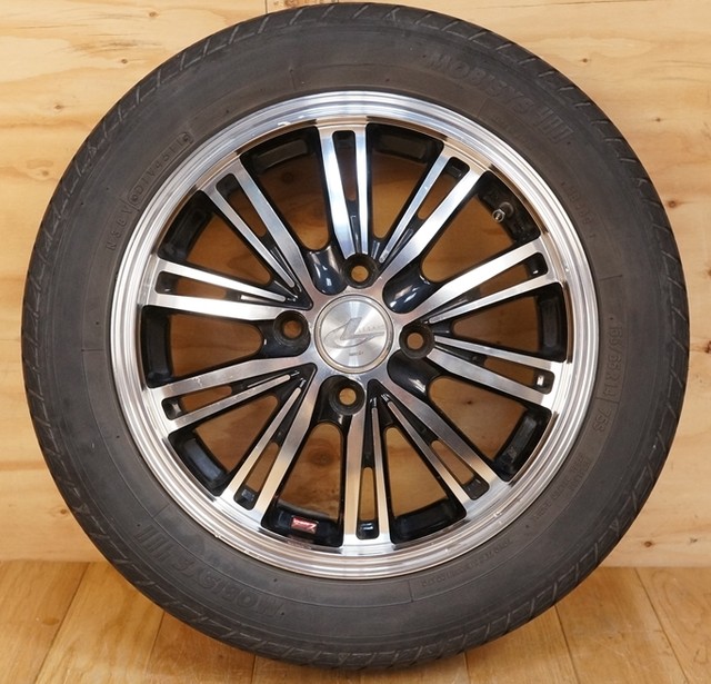 Weds LEONIS 14x4.5J 4穴 100+45 ホイール 4本　カー用品