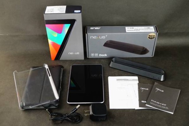 ASUS Nexus7 32GB ME370T NXDOCK付 タブレット①
