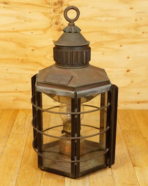 真鍮製 CLIPPER SHIP LAMP マリンランプ アンティーク （ 西洋