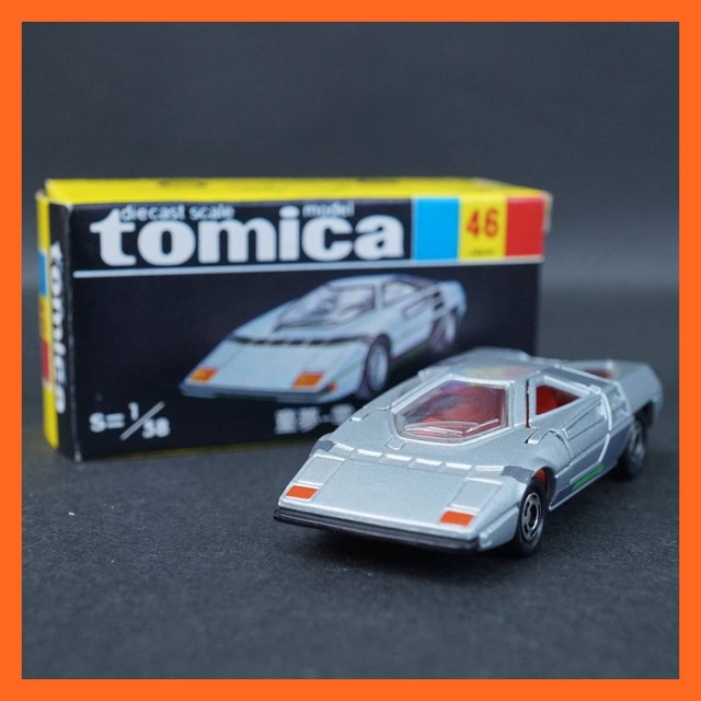 トミカ　46 1/58 童夢-零　シルバー　日本製 トミカ 日本製 No.46 童夢-零 1979年 シルバー 箱無 - メルカリ