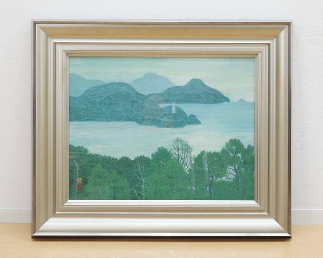 佐々木豊 油彩画 糸山公園 風景画 油絵 額装 絵画 の買取価格 Id おいくら