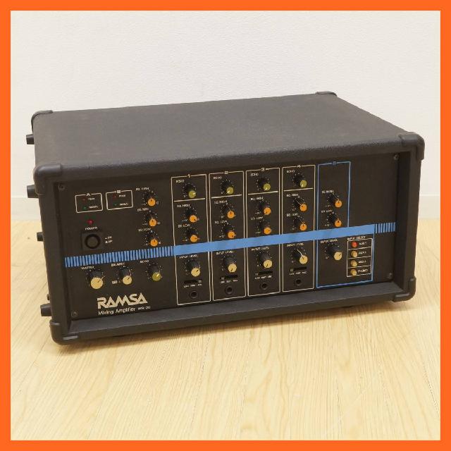 ナショナル　RAMSA ミキシングアンプ　WR-21(K049) ナショナル RAMSA ミキシングアンプ WR-21(K049) - メルカリ