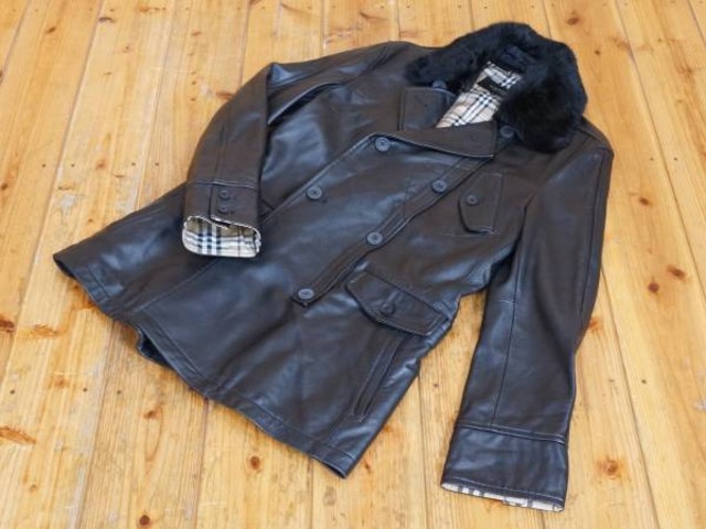 BURBERRY レザージャケット