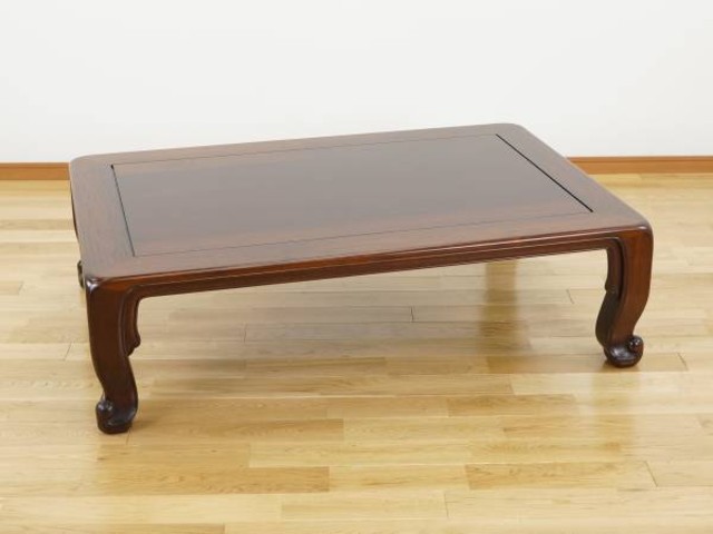 浮造り仕上げ座卓（R501-04） - テーブル