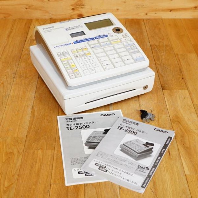 カシオ/CASIO 電子レジスター TE-2500 2011年  厨房機器・店舗用品