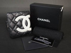 CHANEL カンボンライン財布の詳細ページを開く