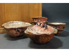 水月焼 蟹彫細工煎茶器揃の詳細ページを開く