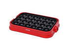 アイリスオーヤマ 着脱式 たこ焼き器 24穴 PTY-24-R の詳細ページを開く