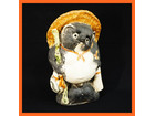 陶器 タヌキ 狸 縁起物 約33cm 置物 の詳細ページを開く