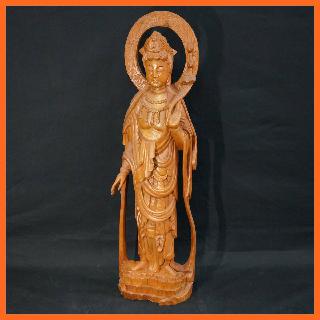 備前焼玉獅子柴岡香山