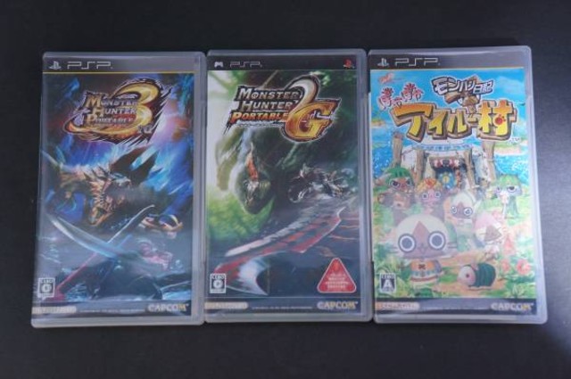 PSPソフト MH3本セット