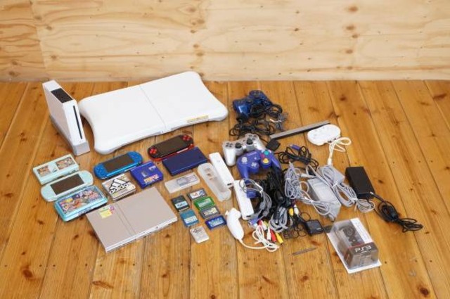 ゲーム機各種故障品多数