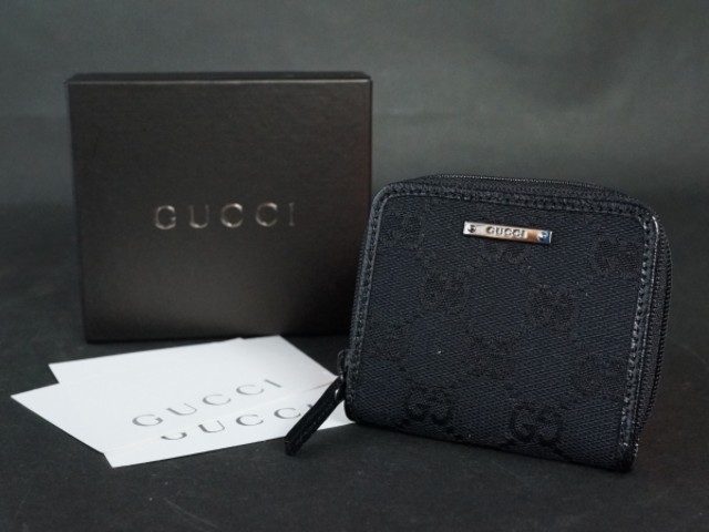 GUCCI キャンバスコインケース
