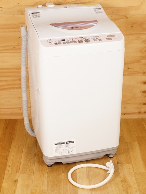 シャープ 洗濯乾燥機 5.5/3.0kg ES-T55E7 