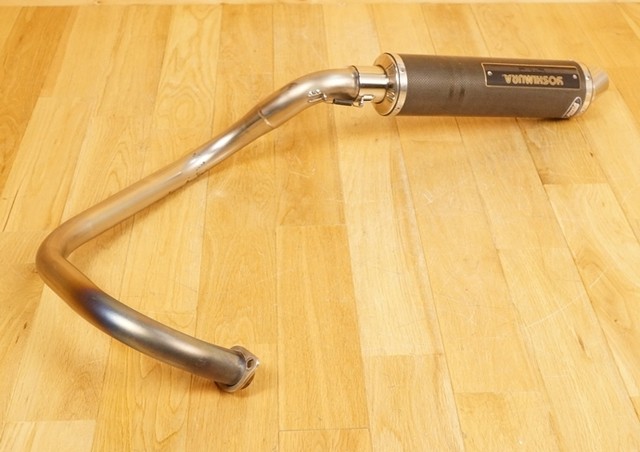 YOSHIMURA マフラーサイレンサー　エイプ50 Webike | YOSHIMURA ヨシムラ 手曲チタンサイクロン エイプ100