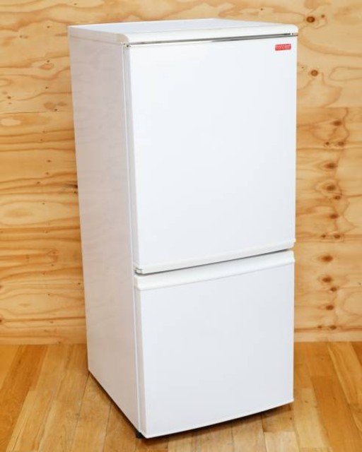 シャープ 2ドア 冷蔵庫 137L SJ-C14W-W     