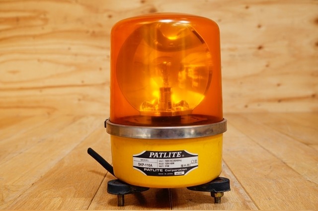 PATLITE パトライト 回転灯 SKP-110A 黄色 カー用品