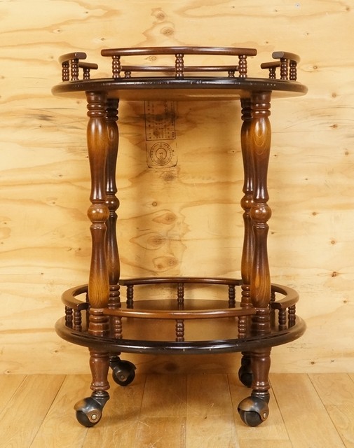 キツツキ飛騨産業ワゴン 飛騨産業 キツツキ キッチンワゴン キャスター