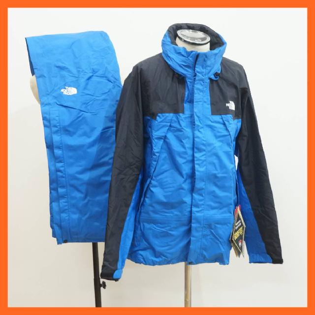 ザノースフェイス THE NORTH FACE マウンテンレインテックス 上下セット 収納