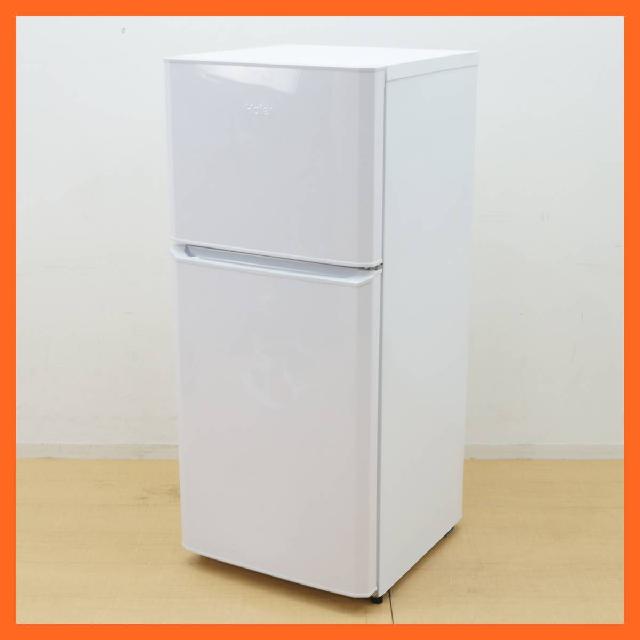 ハイアール 2ドア 冷凍冷蔵庫 121L JR-N121A 冷蔵庫内フリーケース 強化ガラス