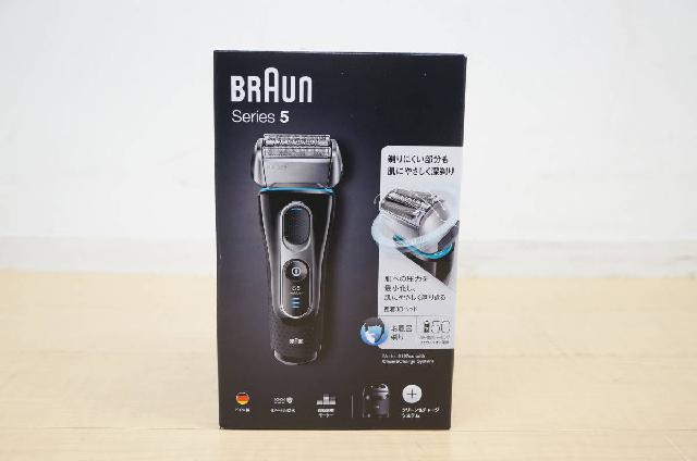 ブラウン 電気シェーバー シリーズ5 5197cc 洗浄器付 ポーチ付き 密着3Dヘッド