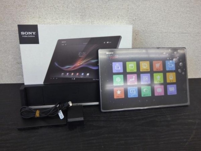 Sony ソニー Xperia Tablet Z Wi Fi Sgp311 J2 B 美品 タブレット の買取価格 Id 634 おいくら