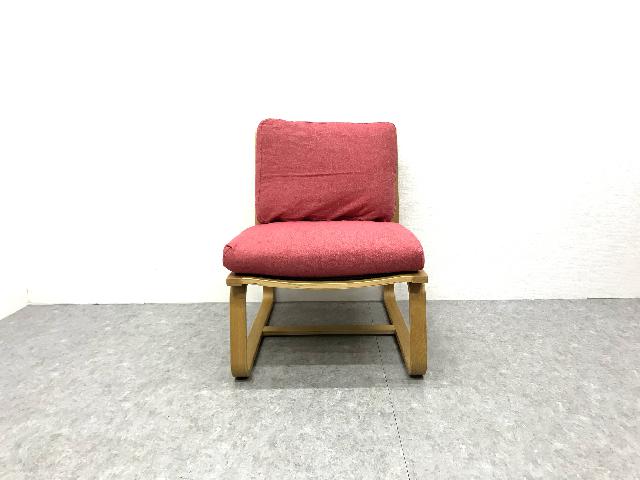 無印　ソファ　ピンク