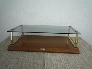 ONKYO INTEC ガラス台 音響台 ガラス棚 スピーカースタンド ONKYO