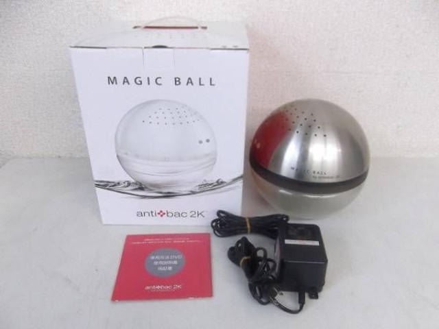 マジックボール antibac2K 空気清浄器 シルバー