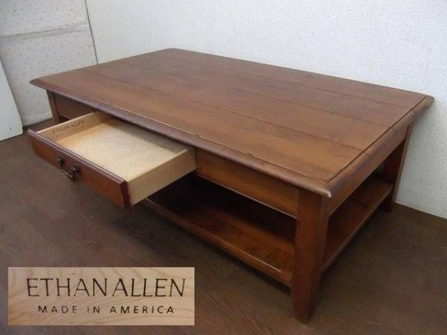 Ethan Allen/イーセンアーレン 木製ローテーブル （ テーブル）の買取