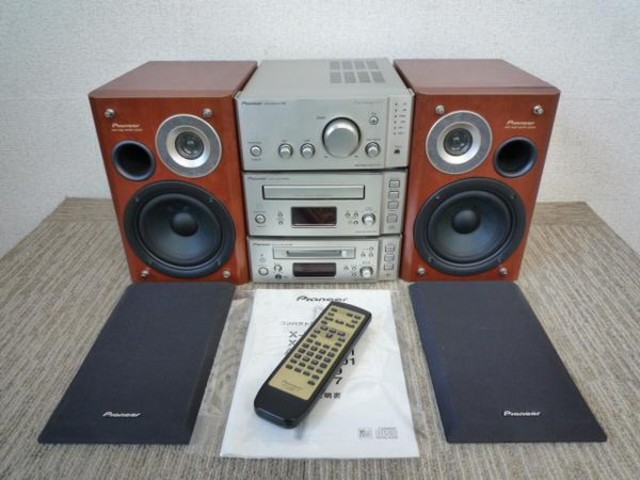パイオニア ３段別体 CD/MDコンポ N701/N901