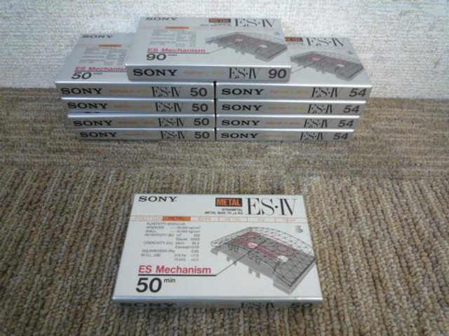 SONY ES4 メタルテープ/Metal 10本セット